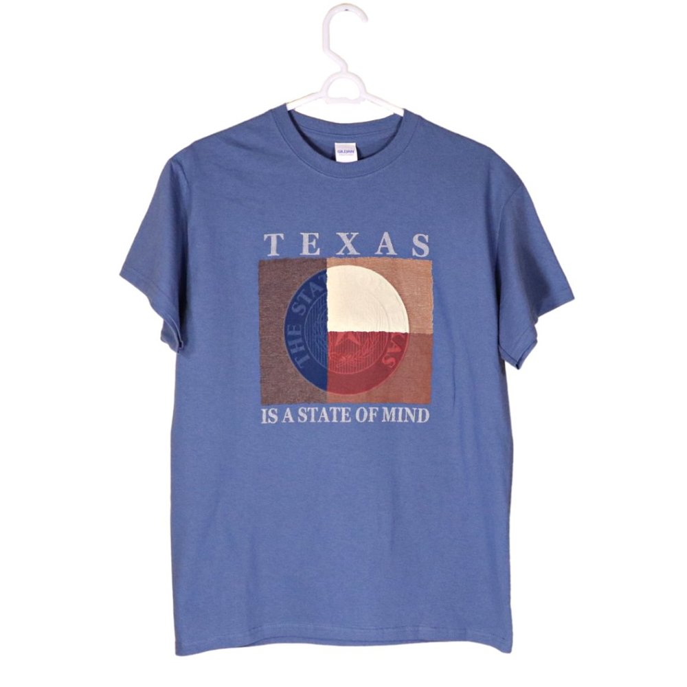 NWT Texas is a State of Mind T-Shirt Bullock Texas